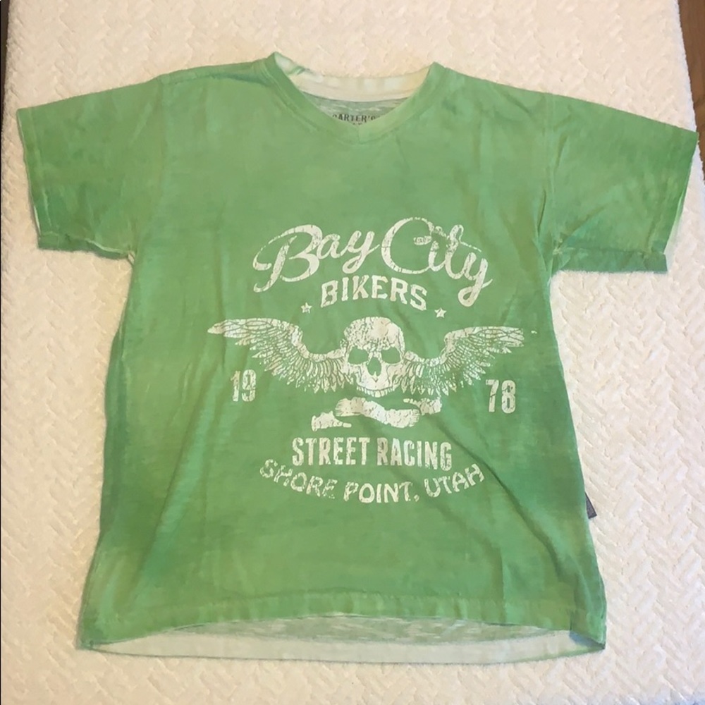 3/$12 Carter’s Bay City Bikers T-Shirt (Kids 8)